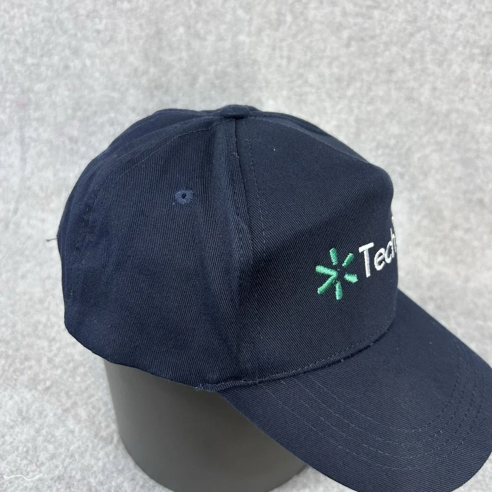 Walmart Tech Bar Hat Cap Navy Blue Adjustable Embroidered Employee Dad Hat